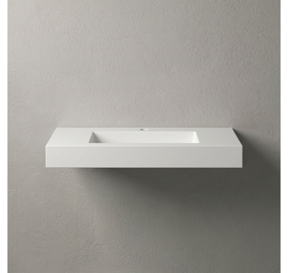 Vispool F-800 akmens masės praustuvas, 800x450x80 mm
