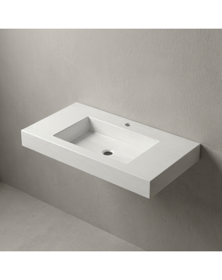 Vispool F-800 akmens masės praustuvas, 800x450x80 mm