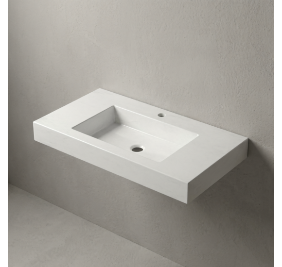Vispool F-800 akmens masės praustuvas, 800x450x80 mm