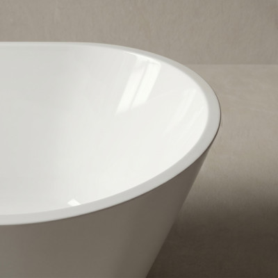 Aura ORNEA 3 laisvai pastatoma akmens masės vonia, 1710×760×540 mm