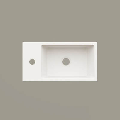 PAA MI Silkstone praustuvas 400x210 mm