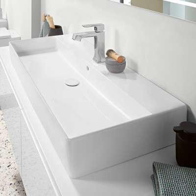 Villeroy&Boch Memento 2.0 pakabinamas praustuvas, 1000x470, šlifuota apačia