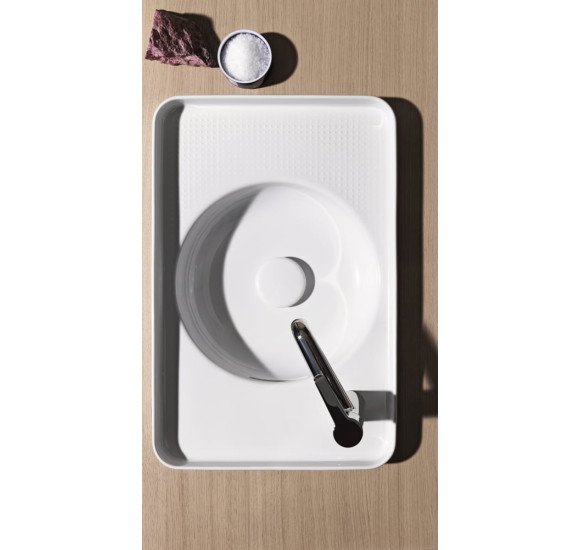 Pusiau įleidžiamas praustuvas Laufen VAL 550x360mm