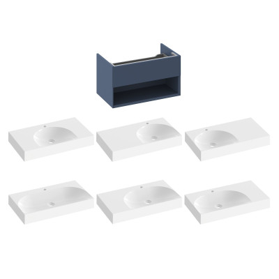 Ravak SD Lite 80 vonios spintelė, 800 x 450 x 430 mm