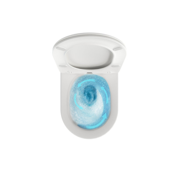 Ravak Chrome AquaSpin pakabinamas klozetas su "SoftClose" dangčiu