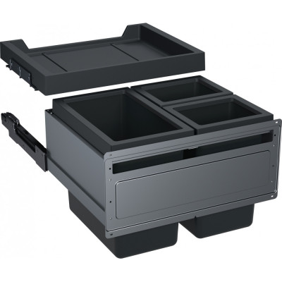 FRANKE FX - 60 šiukšlių rūšiavimo sistema (2-jų arba 3-jų kibirėlių)