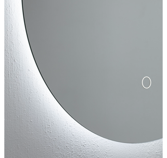Kamė Oval veidrodis su foniniu LED pašvietimu 2700 – 6500 K