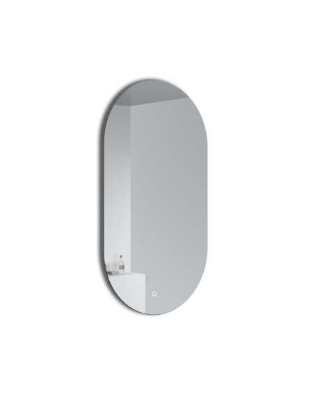 Kamė Oval veidrodis su foniniu LED pašvietimu 2700 – 6500 K
