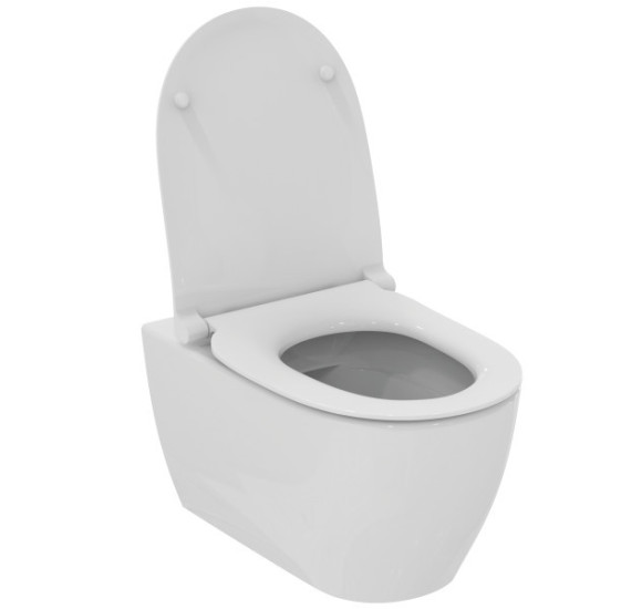 Ideal Standard i.Life O pakabinamas unitazas su plonu "Soft Close" dangčiu (HydroTwist)