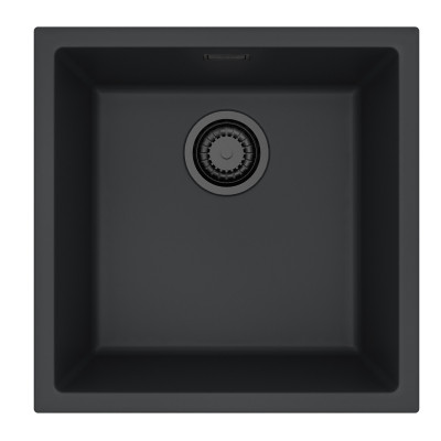 ALVEUS Omni 20 granitinė plautuvė (Black Edition)