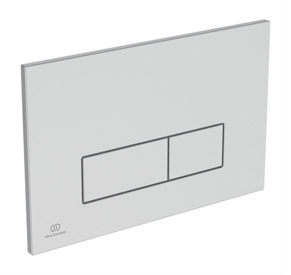 Ideal Standard Oleas mechaninis vandens nuleidimo mygtukas, šlifuotas paviršius - chromo spalvos