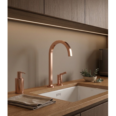 IŠPARDAVIMAS. Ideal Standard Gusto virtuvės maišytuvas, 2 dalių, vario spalva