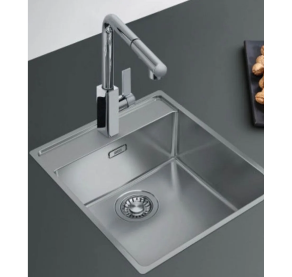 IŠPARDAVIMAS! Franke MRX 210-50 TL nerūdijančio plieno plautuvė (įlenkimas ant plautuvės krašto)