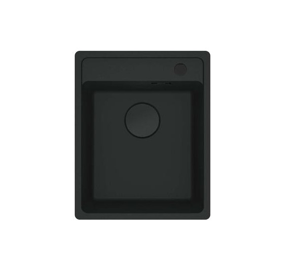 Franke juodos matinės spalvos dangtelis ventiliui