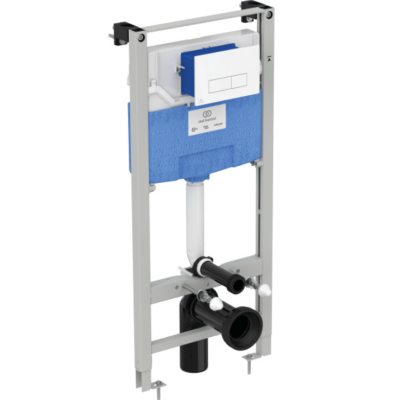 Ideal Standard PROSYS 120 Potinkinis WC rėmas su Oleas M2 baltu nuleidimo mygtuku
