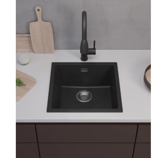 ALVEUS Omni 10 granitinė plautuvė (pasirenkama spalva)