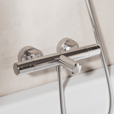 Ideal Standard Ceratherm T25N termostatinis vonios/dušo maišytuvas, pasirinkite spalvą