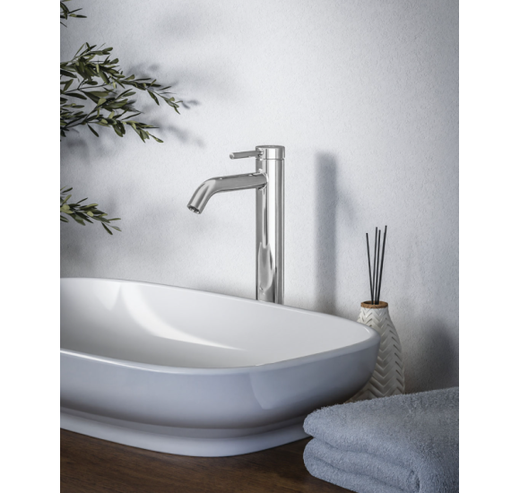 Ideal Standard CERALINE Nuovo H240 maišytuvas praustuvui be dugno vožtuvo, BlueStart