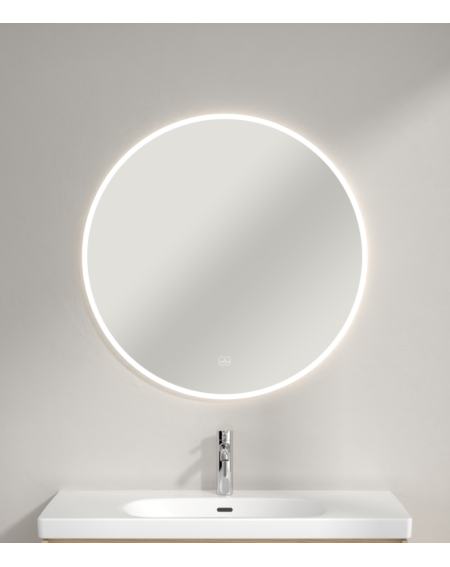 Villeroy&Boch More to See Lite+ apvalus veidrodis su LED apšvietimu, 85cm