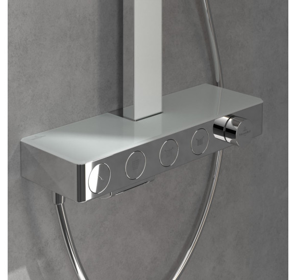 Villeroy&Boch Infinity Showers virštinkinė termostatinė vonios/dušo sistema su kriokline srove