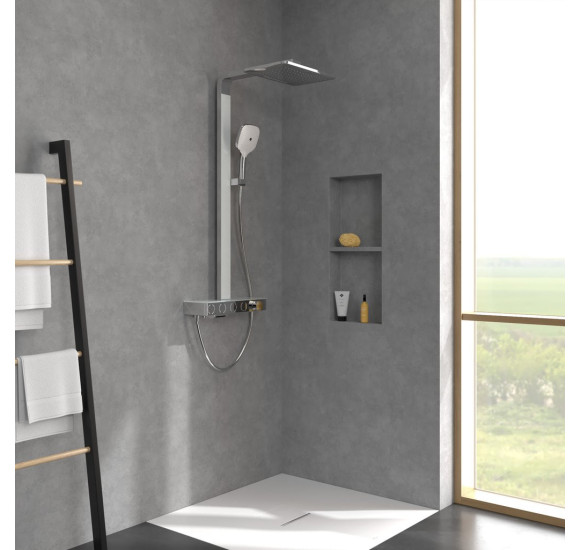 Villeroy&Boch Infinity Showers virštinkinė termostatinė vonios/dušo sistema su kriokline srove