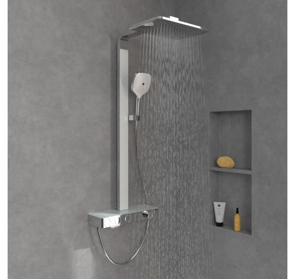 Villeroy&Boch Infinity Showers virštinkinė termostatinė vonios/dušo sistema su kriokline srove