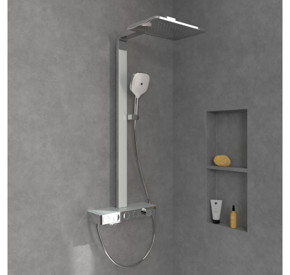 Villeroy&Boch Infinity Showers virštinkinė termostatinė vonios/dušo sistema su kriokline srove