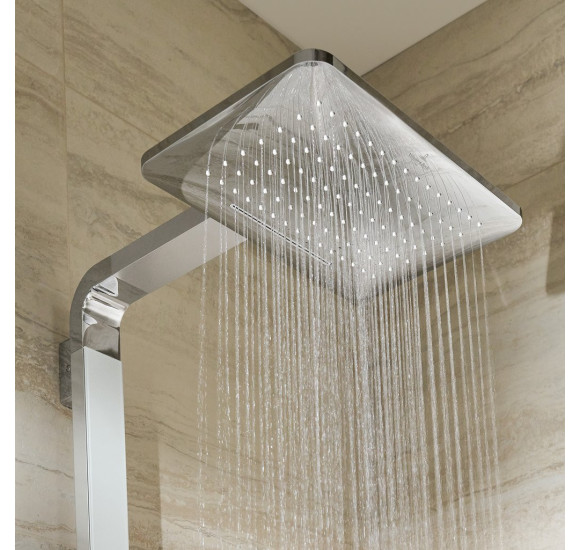 Villeroy&Boch Infinity Showers virštinkinė termostatinė vonios/dušo sistema su kriokline srove