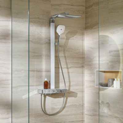 Villeroy&Boch Infinity Showers virštinkinė termostatinė vonios/dušo sistema su kriokline srove