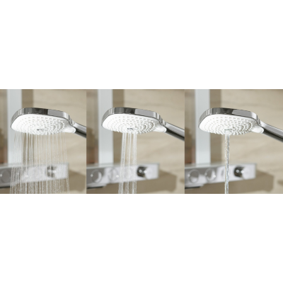 Villeroy&Boch Infinity Showers virštinkinė termostatinė vonios/dušo sistema su kriokline srove