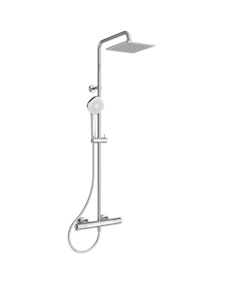 Ideal Standard CERATHERM T100 termostatinė dušo sistema, chromo spalvos