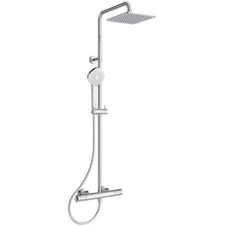 Ideal Standard CERATHERM T100 termostatinė dušo sistema, chromo spalvos