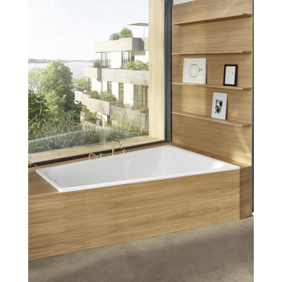 Bette Space L asimetiška plieninė vonia 1700x1300, pasirenkama pusė