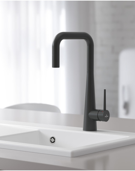 Villeroy&Boch Konic virtuvinis maišytuvas su ištraukiama žarnele