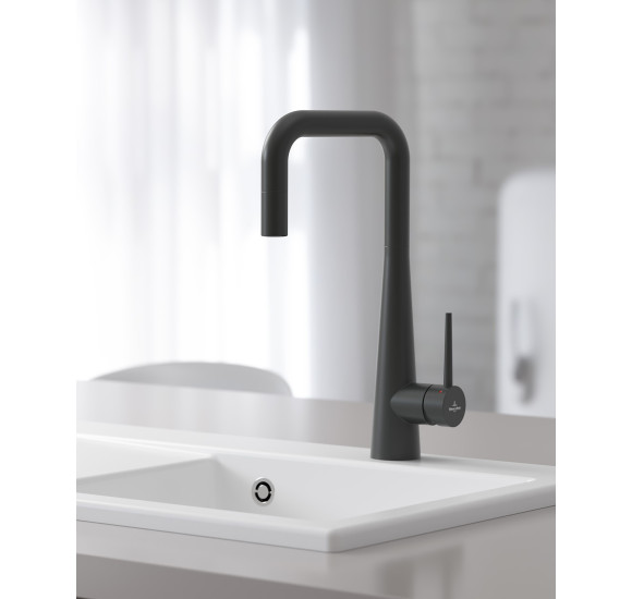 Villeroy&Boch Konic virtuvinis maišytuvas su ištraukiama žarnele