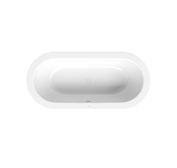 Bette Starlet Oval plieninė vonia, įleidžiama arba montuojama iš apačios, 1850 × 850 mm