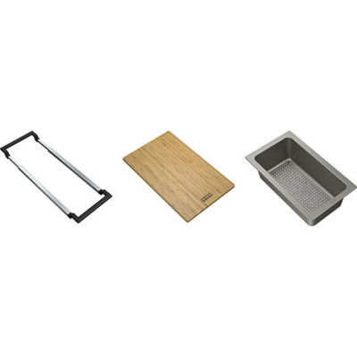 Franke 3 dalių All-in-one rinkinys plautuvei