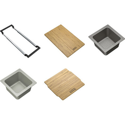 Franke 5 dalių All-in-one rinkinys plautuvei