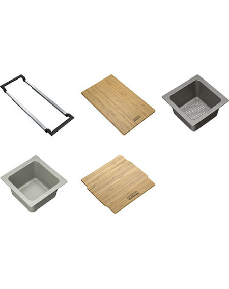 Franke 5 dalių All-in-one rinkinys plautuvei