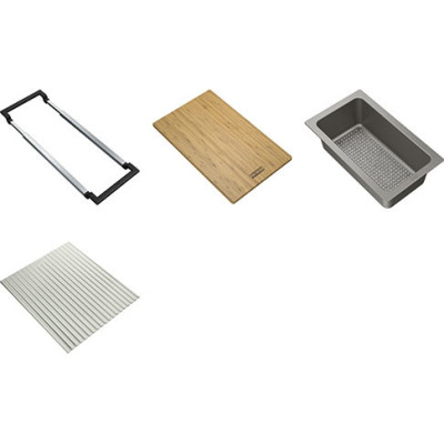 Franke 4 dalių All-in-one rinkinys plautuvei