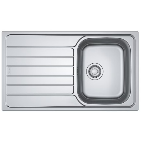 Franke SKX 611-86 nerūdijančio plieno plautuvė, ekscentrinis ventilis