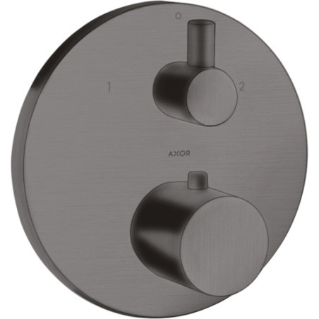 IŠPARDAVIMAS. Axor Uno potinkinis termostatinis maišytuvas dušui, brushed black chrome