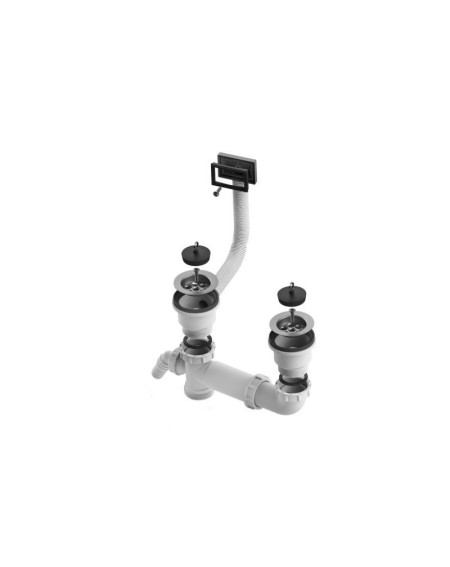 ALVEUS dviguba jungtis sifonui 70-PP-70
