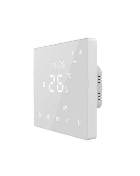 Feelspot WTH22.16 NEW, WiFi, Tuya elektroninis programuojamas termostatas, baltos spalvos