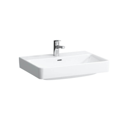 Laufen Pro S pakabinamas/baldinis praustuvas 65x46,5 cm, su persipylimo anga
