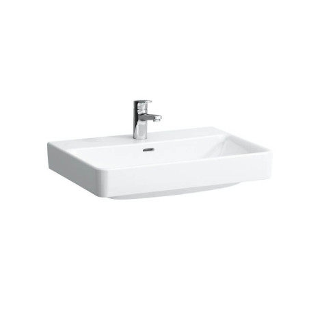 Laufen Pro S pakabinamas/baldinis praustuvas 65x46,5 cm, su persipylimo anga