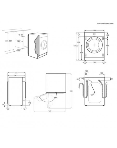 Skalbyklė ELECTROLUX EW8F348SCI