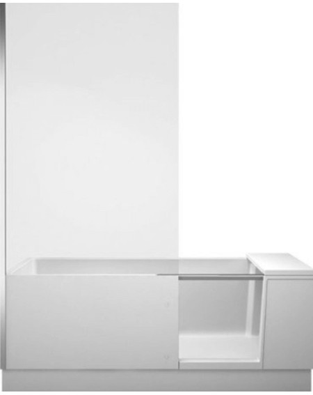 Duravit vonia su dušu DuraSolid® 170x75cm