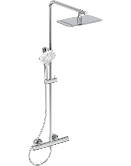 Ideal Standard CERATHERM T100 (A7705AA) termostatinė dušo sistema, chromo spalvos