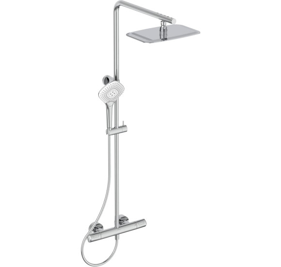 Ideal Standard CERATHERM T100 (A7705AA) termostatinė dušo sistema, chromo spalvos